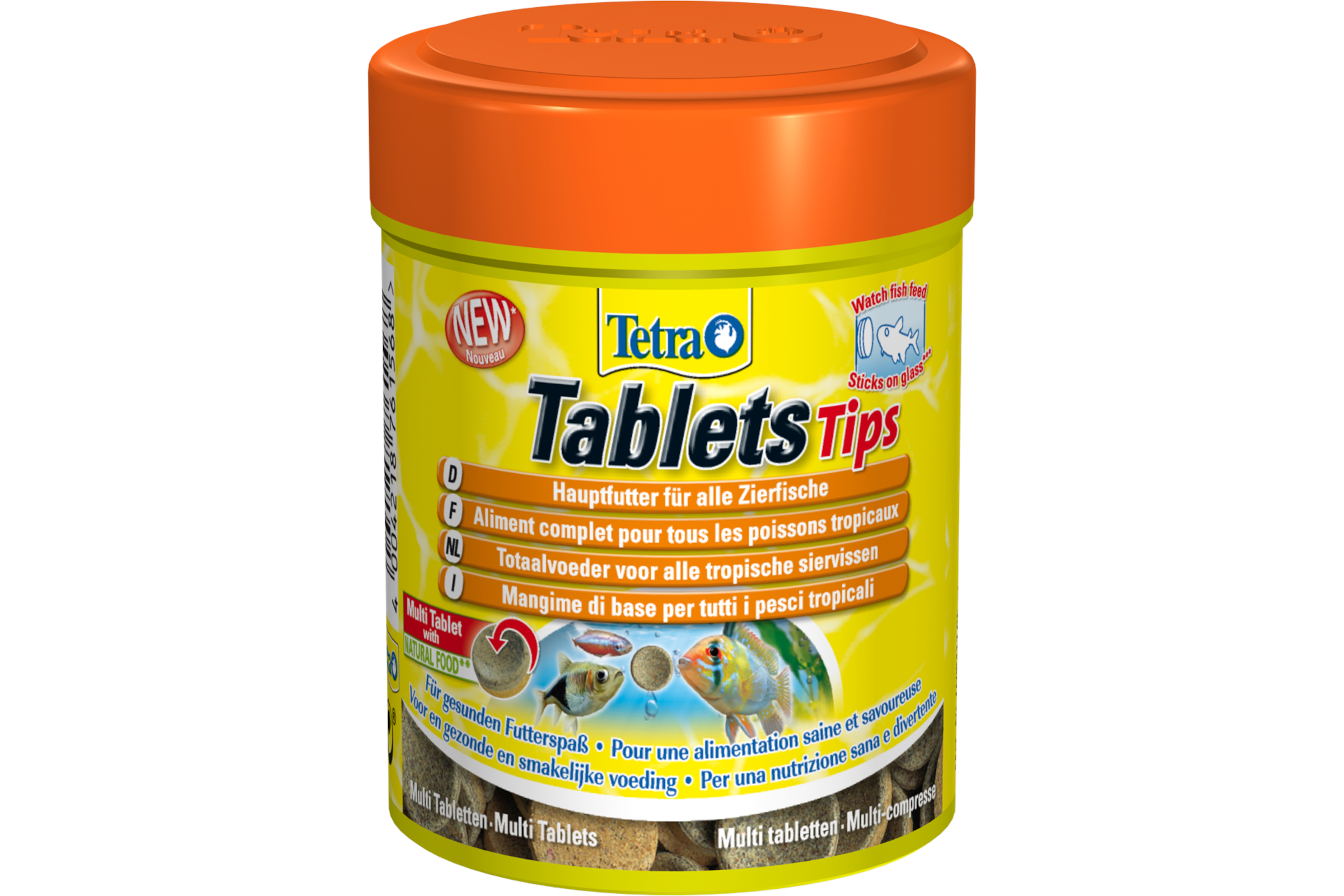Tetra Tablets Tips, Hauptfutter-Tabletten, 165 Stück